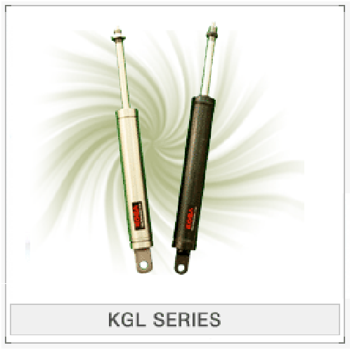 Gas spring free lock type